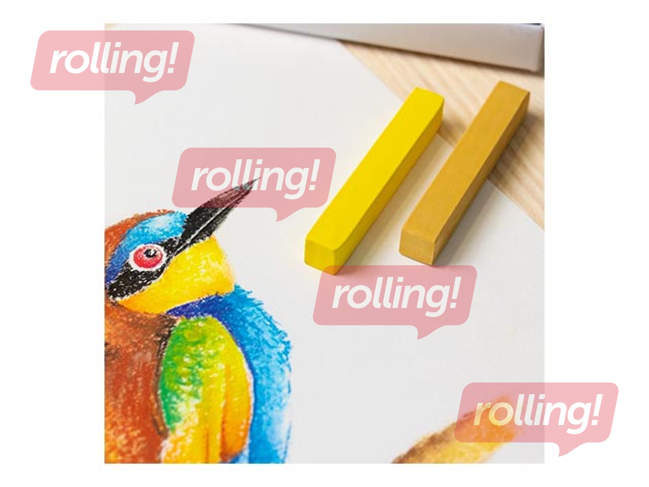 Pastellkriidid Milan Art, 24 värvi