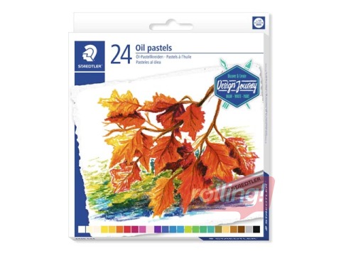 Масляные мелки Oil Pastels Staedtler 2420, 24 цветов