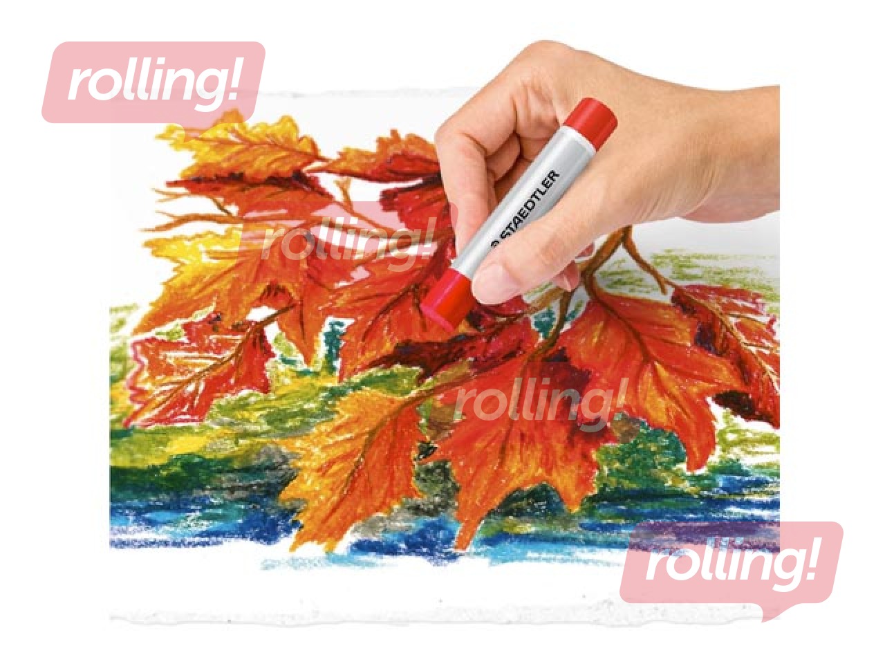 Масляные мелки Oil Pastels Staedtler 2420, 24 цветов