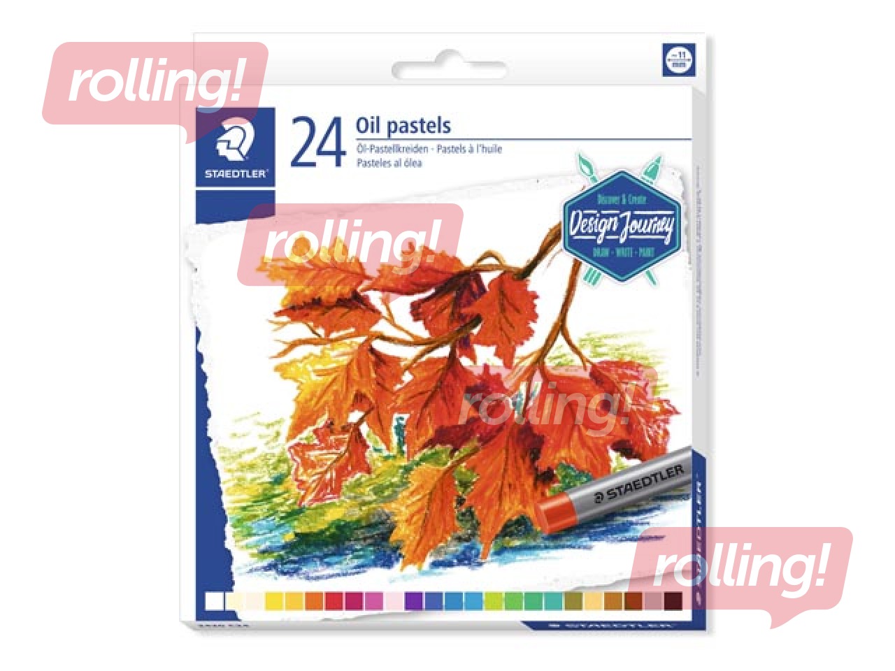 Õlipastellkriidid Staedtler 2420, 24 värvi