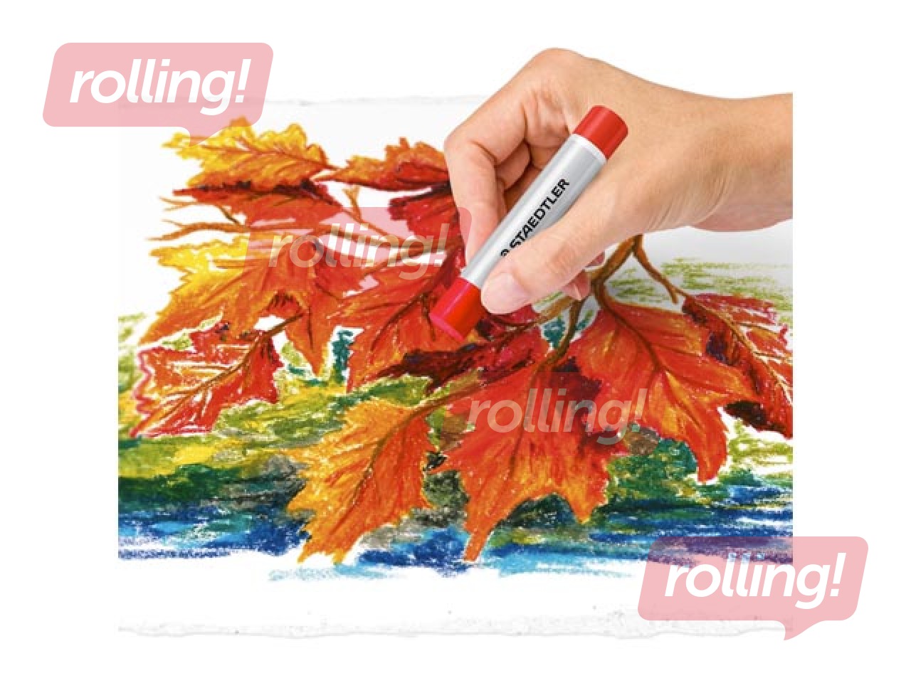 Õlipastellkriidid Staedtler 2420, 36 värvi