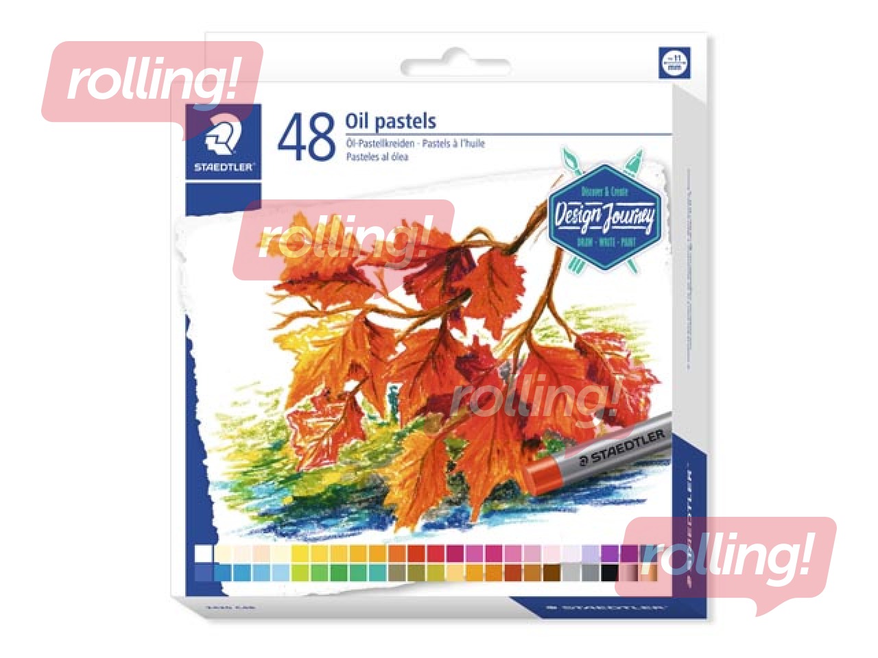 Õlipastellkriidid Staedtler 2420 48 värvi