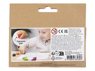 Soy/wax crayons, 12 pcs.
