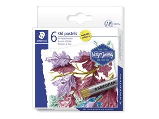 HOTPR Rasvakriidid Staedtler 2420M, 6 metallikvärvi