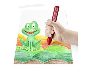 Wax crayon Noris junior Staedtler 224, 12 colours