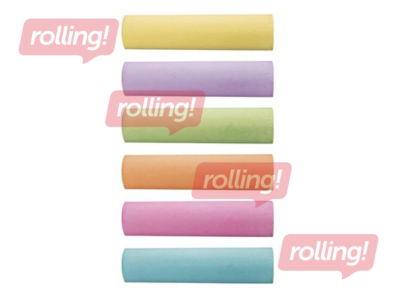 Kriidid Milan maxi, tolmuvaba, 20 tk.