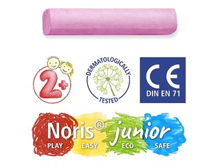 Sidewalk chalks Staedtler junior 2365, 6 pcs., assorted colours