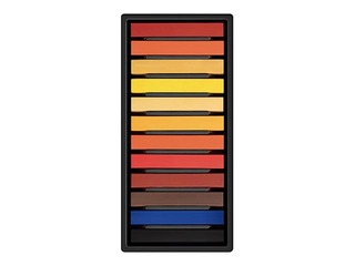 Pastelsed pehmed kriidid Milan Art, portree, 12 tk