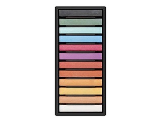 Pastelsed pehmed lkriidid Milan Art, 12 metallvärvi