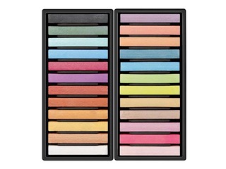 SALE Pastelsed pehmed kriidid Milan Art, 24 metallvärvi