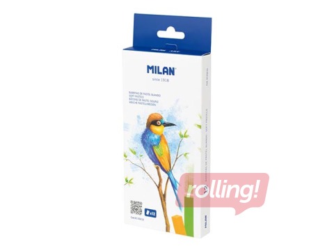 Soft pastel sticks Milan Art, 12 colours