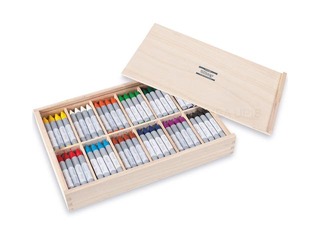 Wax crayons Creall, 12 colors, 144 pcs.