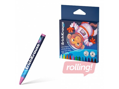 Vahakriidid ErichKrause, kolmnurksed, 12 värvi