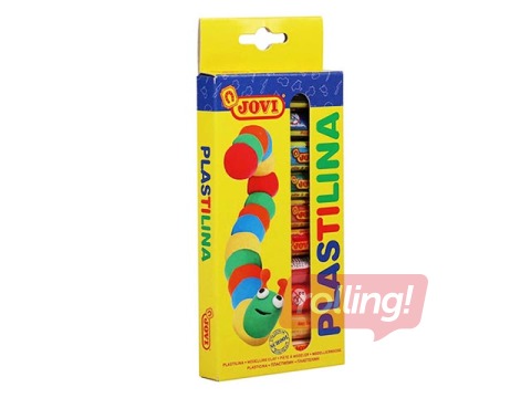 Plasticine Jovi, 10 colors