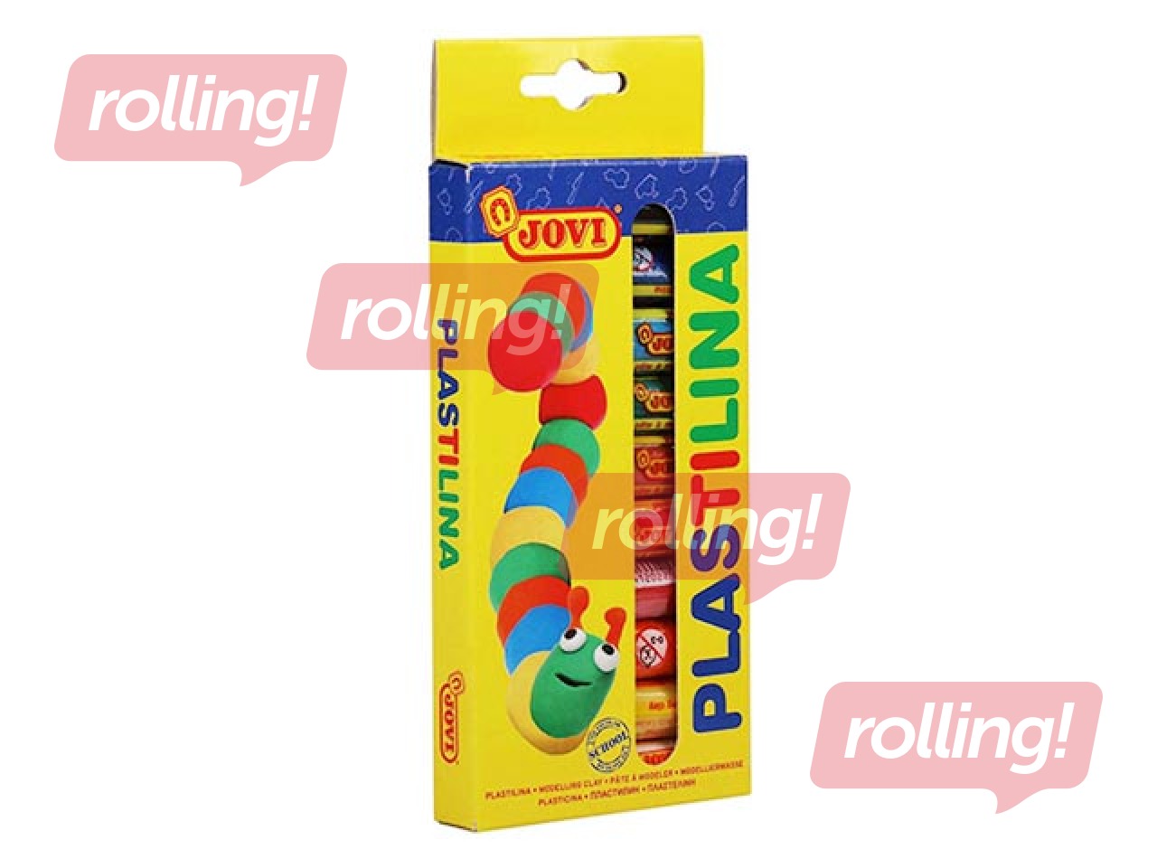 Plasticine Jovi, 10 colors