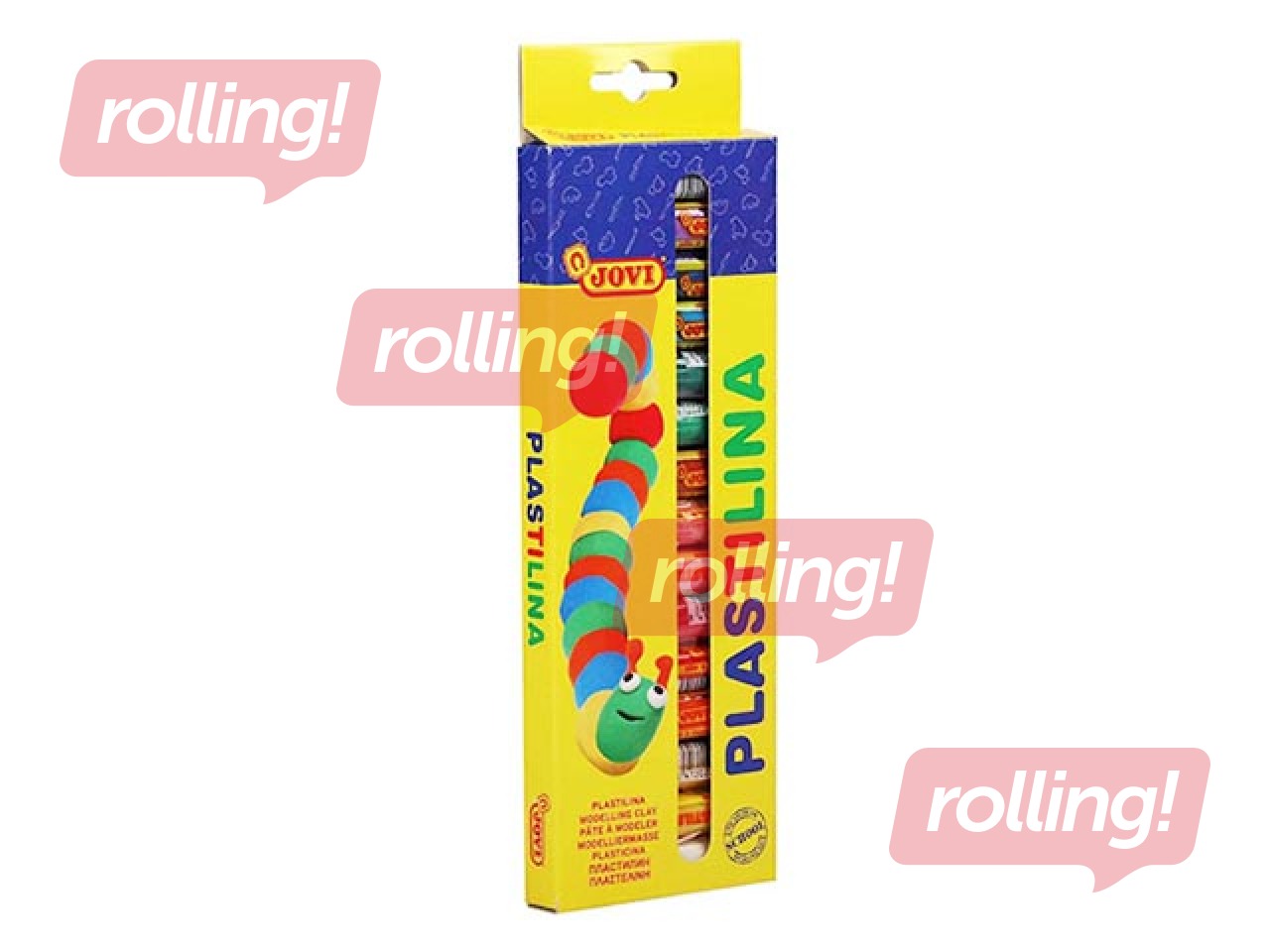 Plastilīns Jovi, 15 krāsas