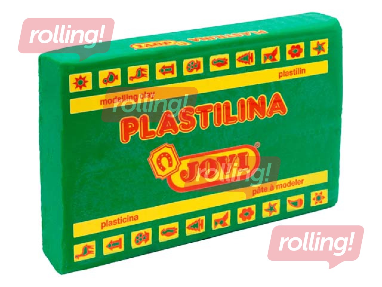 Plastiliin Jovi, 350 g, roheline