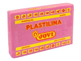 Plasticine Jovi, 350g, pink color