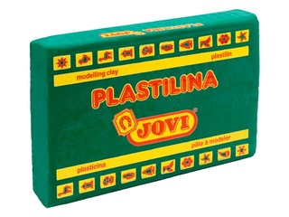 Plasticine Jovi, 350g, dark green color