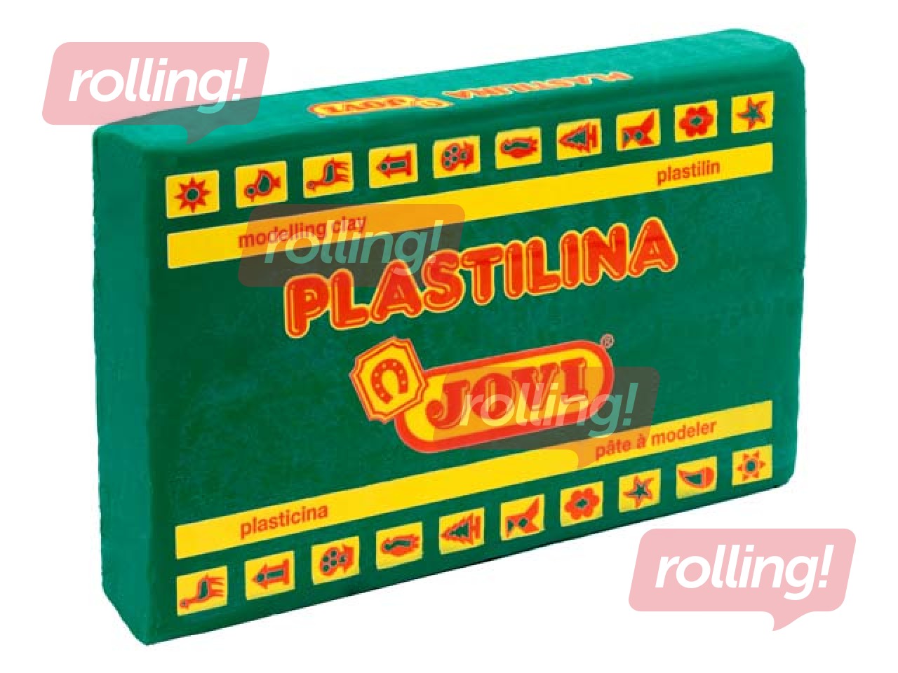 Plastiliin Jovi, 350 g, tumeroheline