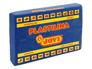 Plasticine Jovi, 350g, dark blue color