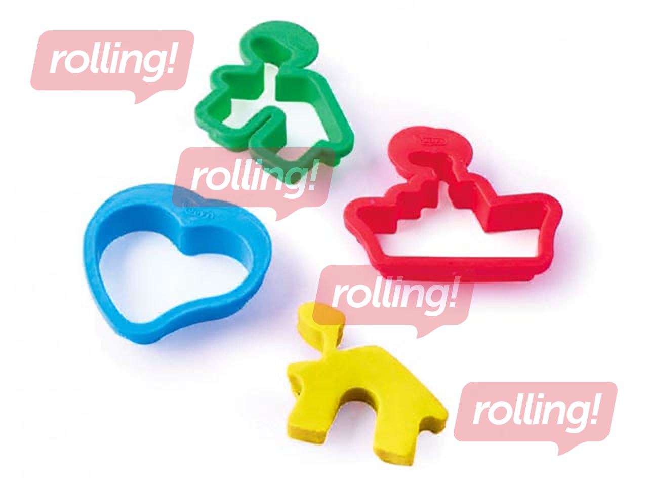 Набор пластилина и формочки в ведре Jovi