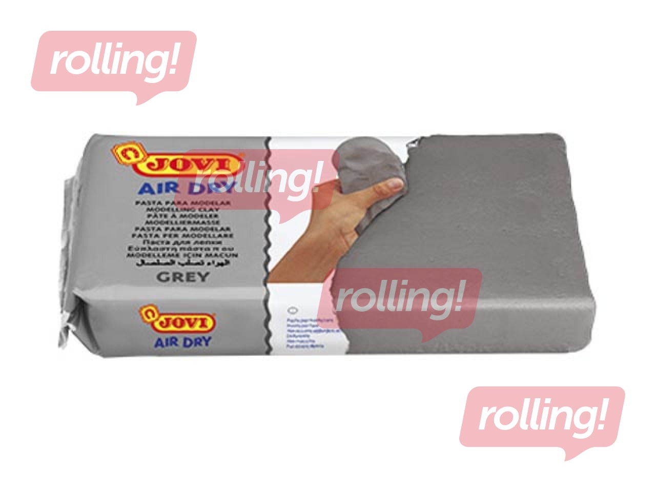 Pasta modelēšanai Jovi, pelēka, 0.5 kg
