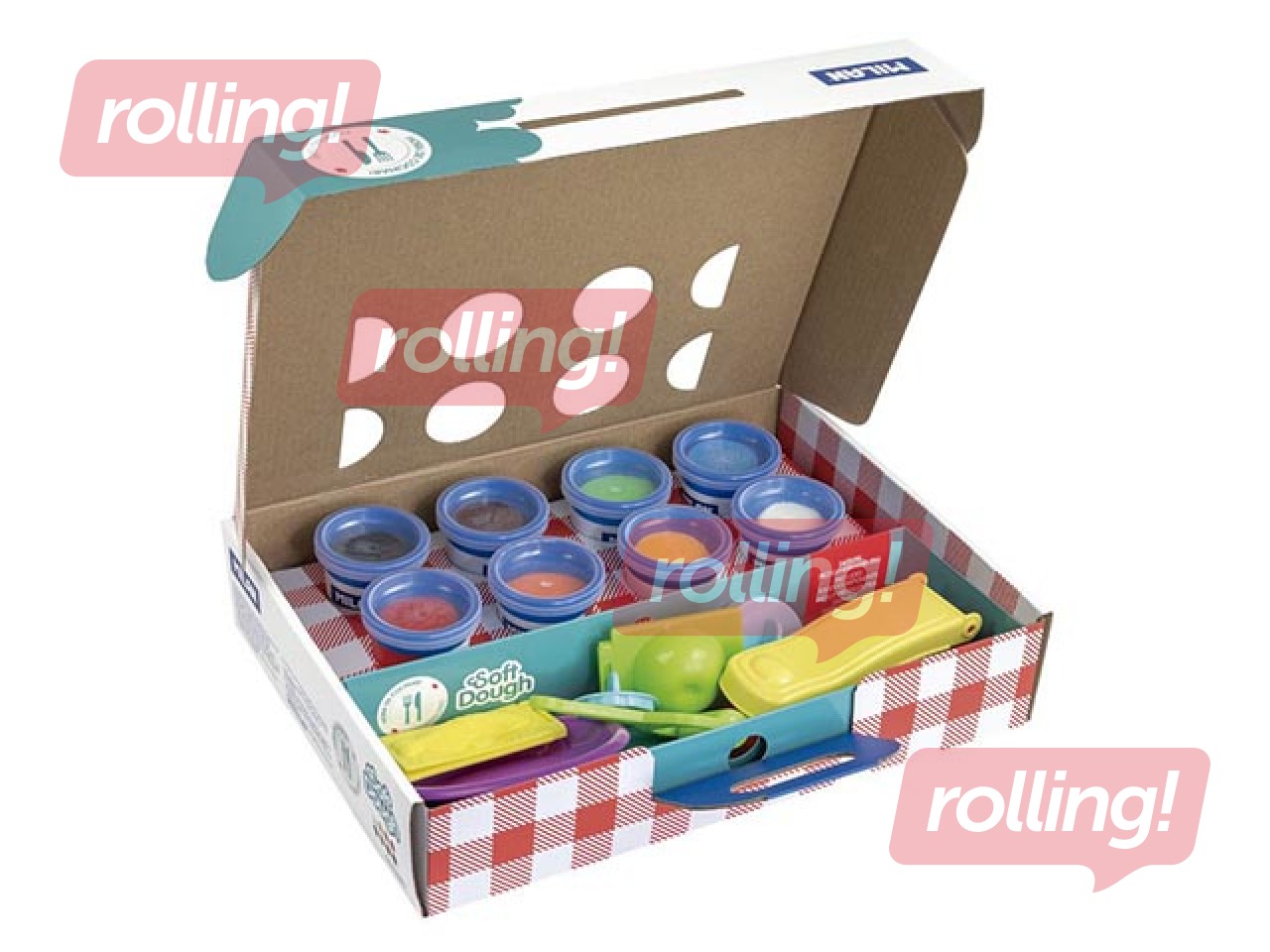 Pehme voolimismass, tööristadega Milan ''Cooking time''