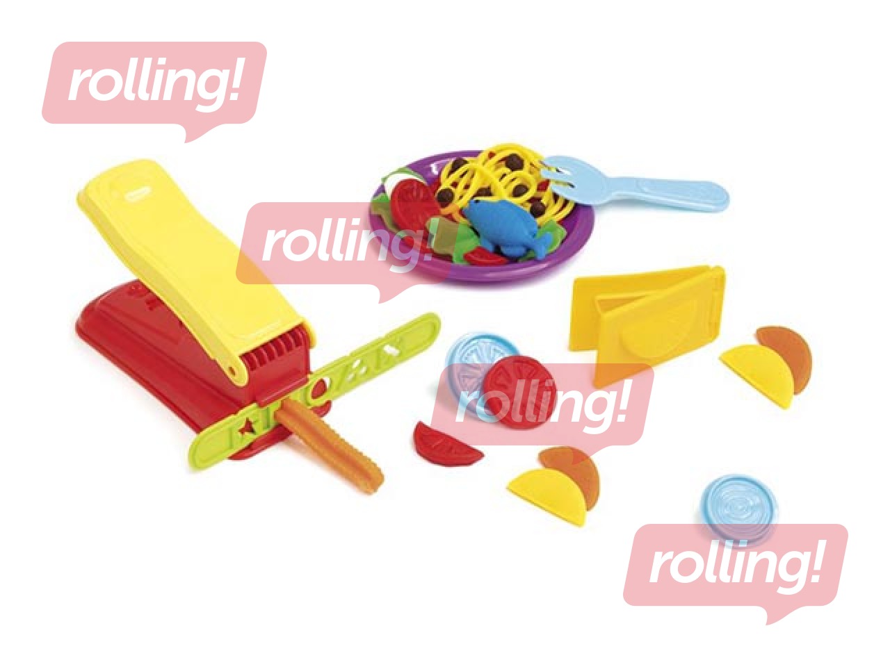 Pehme voolimismass, tööristadega Milan ''Cooking time''