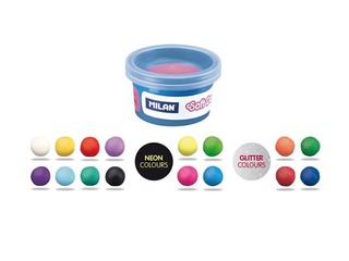 Soft Dough assortii värvid Milan, 16 värvi