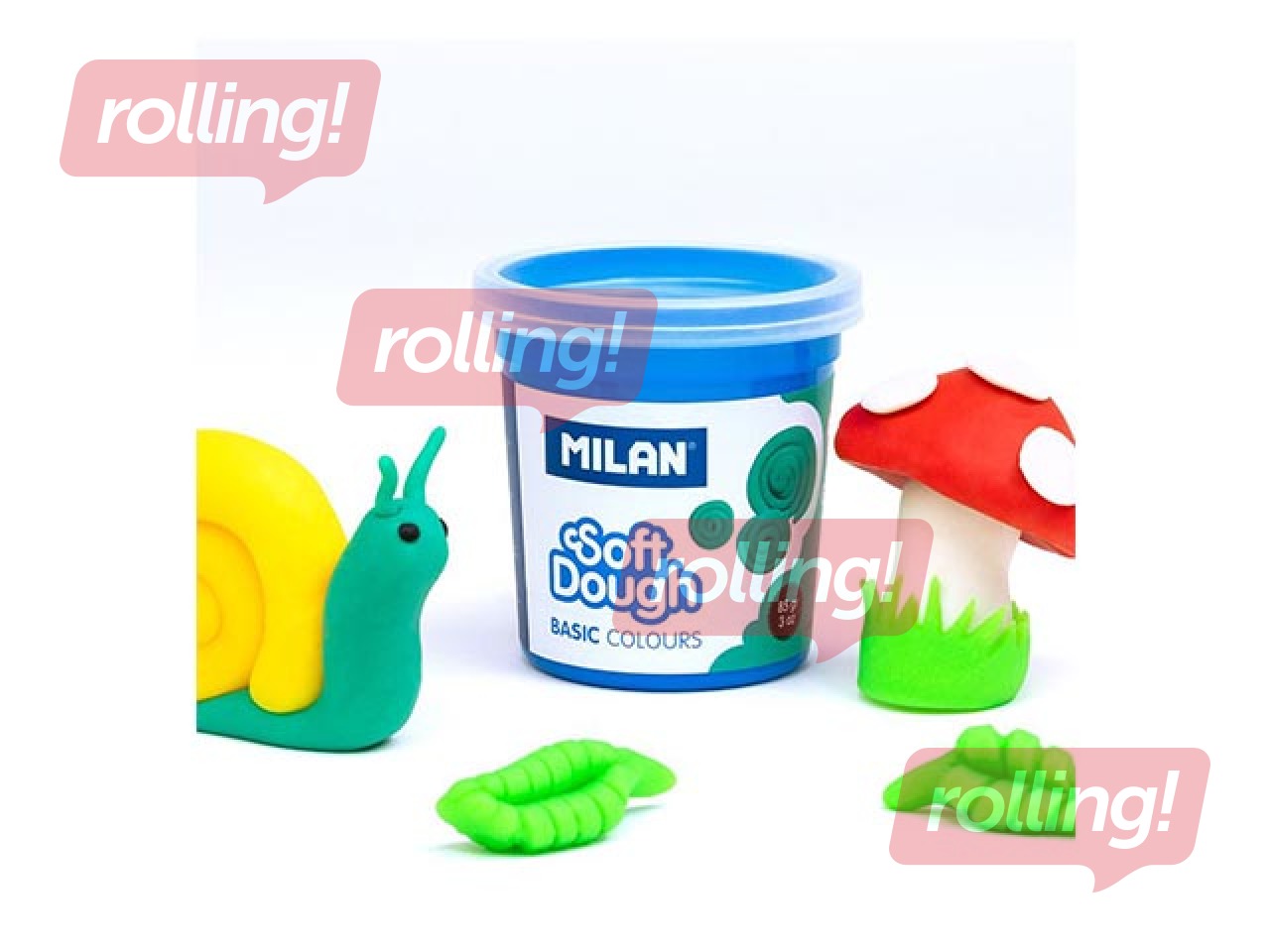 Soft Dough komplekt Milano, 10 värvi