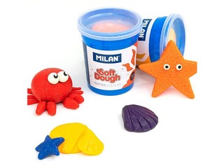 Soft Dough komplekt Milan, 5 sädelevat värvi