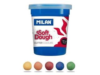 Soft Dough komplekt Milan, 5 sädelevat värvi