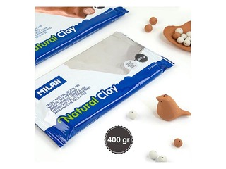 Натуральная глина Milan, белая, 400г