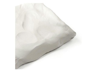 Õhkkuiv looduslik savi Milano, valge, 400 g