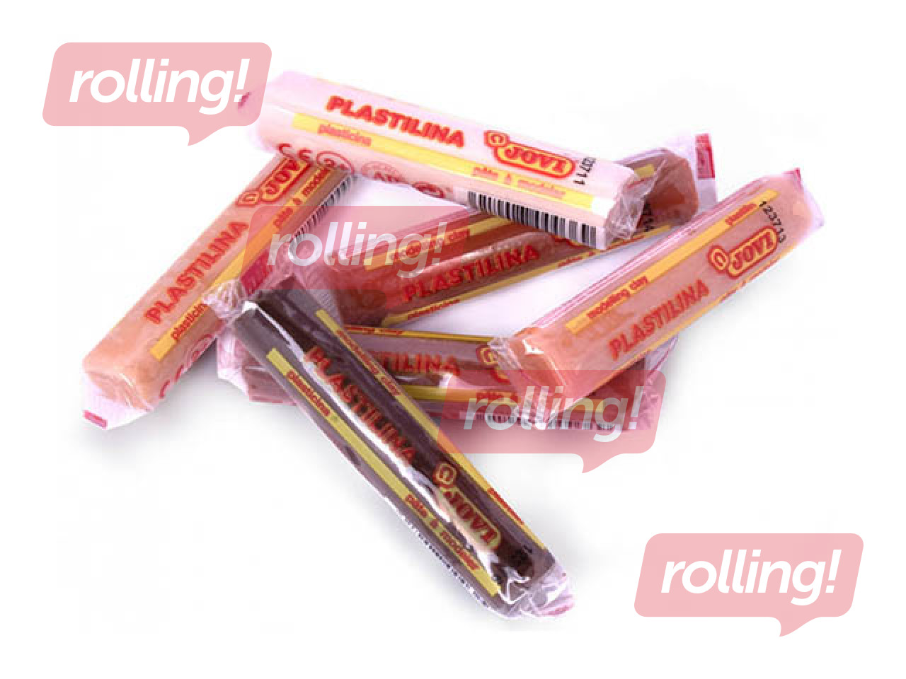 Plastilīns Jovi Multicultural colors, 6 krāsas