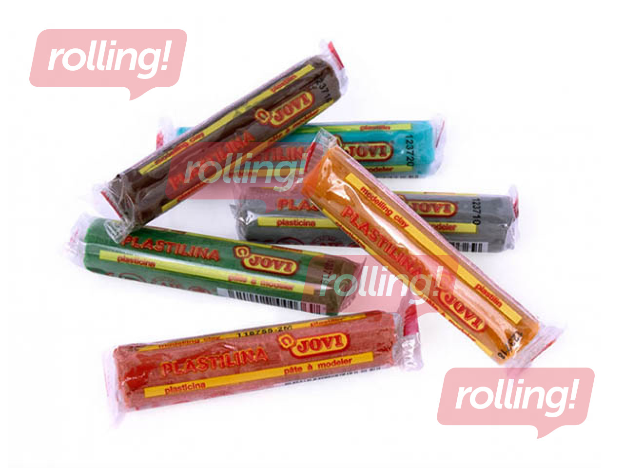 Plastiliin Jovi Nature colors, 6 värvi