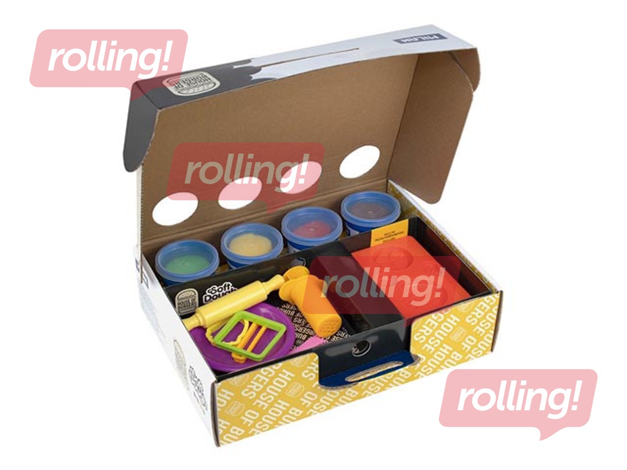 Plastilīna - modelēšanas masas komplekts Milan, 