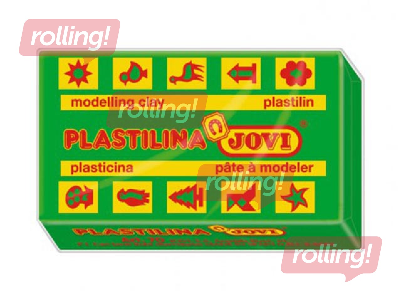 Plastiliin Jovi, 50 g. roheline