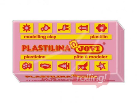 Plastiliin Jovi, 50 g.roosa