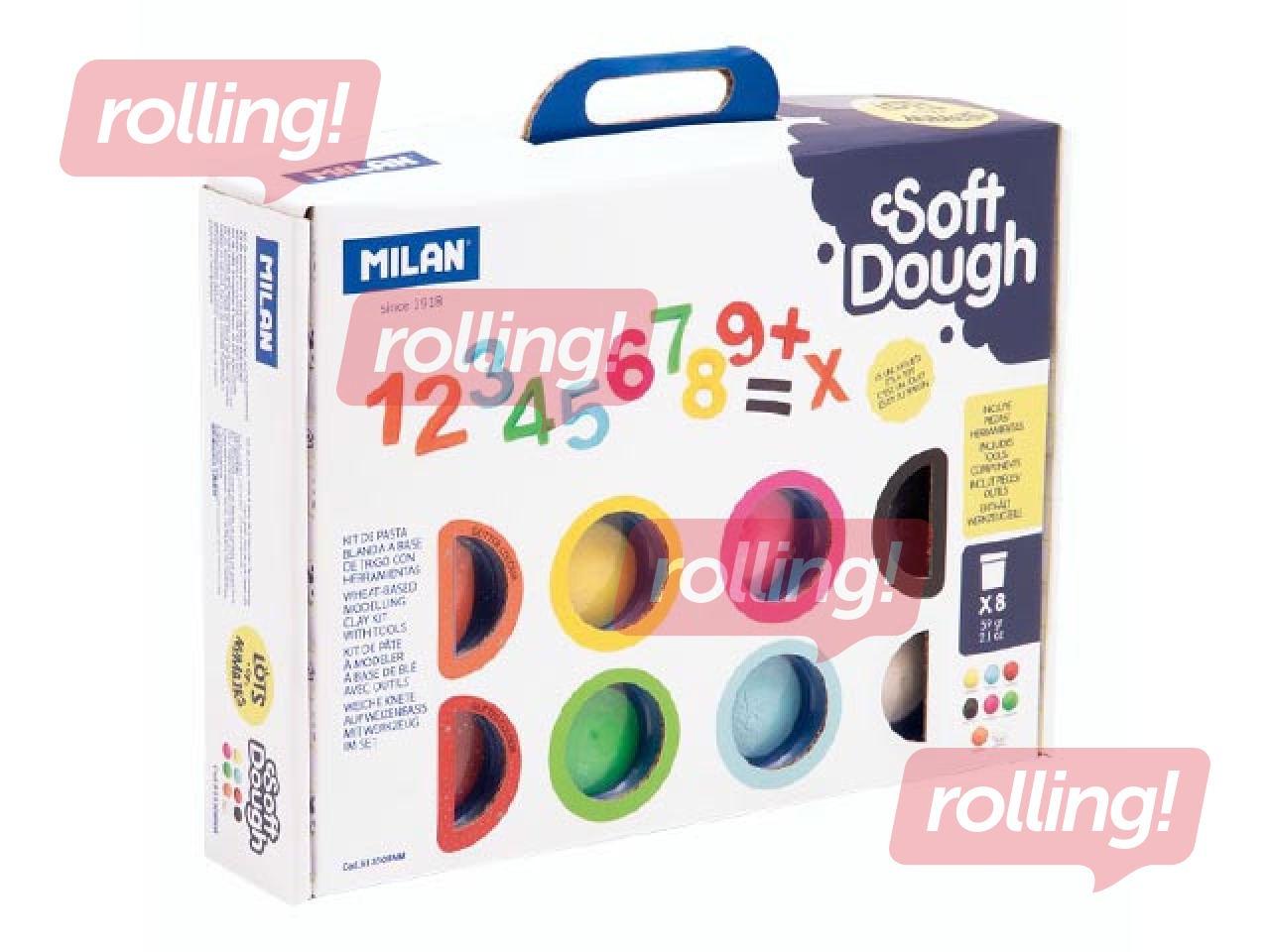 Plastiliinikomplekt Milan 