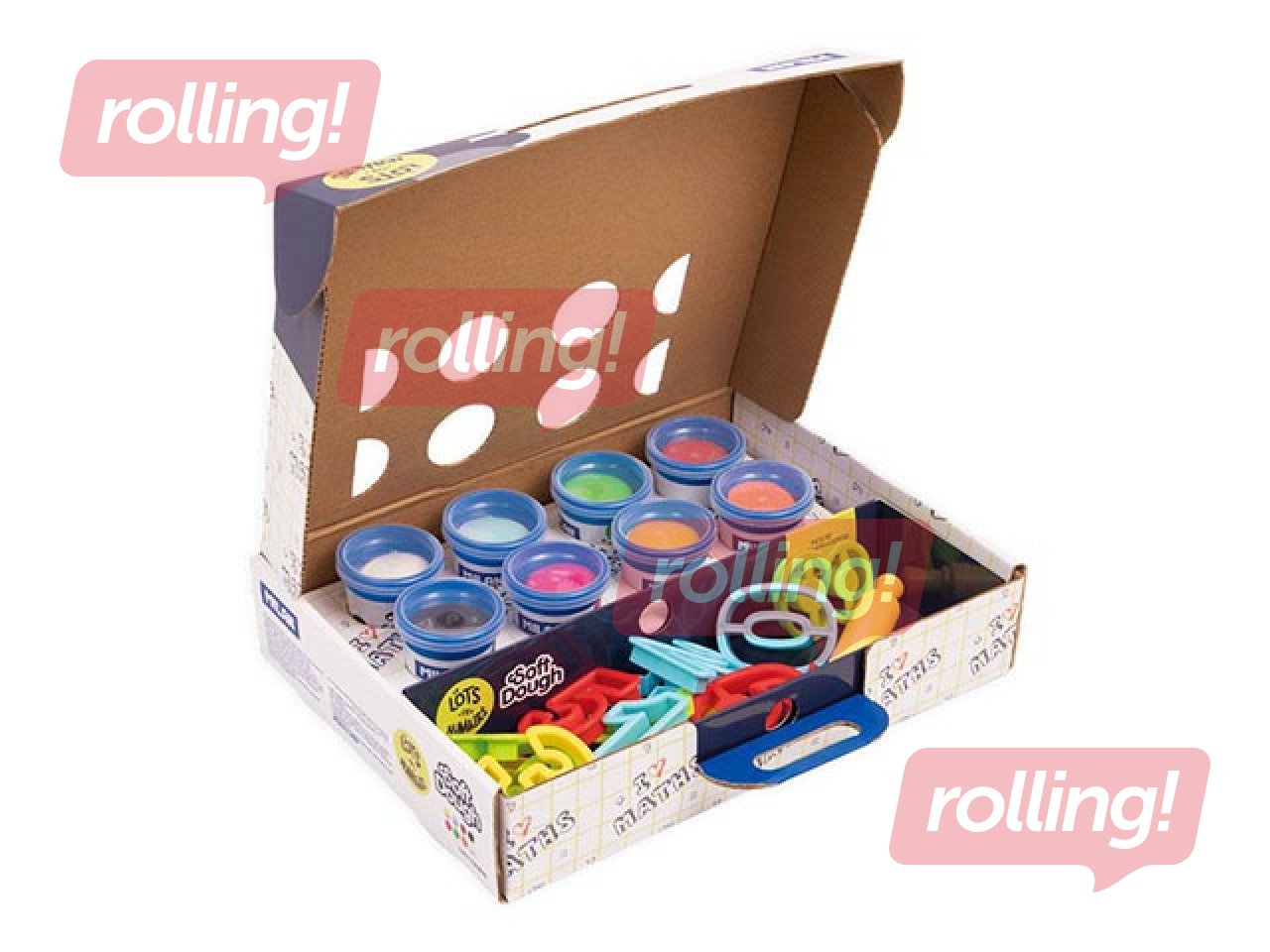 Plastilīna - modelēšanas masas komplekts 