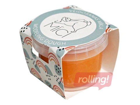 Plastiliin Mīci 120g, oranž