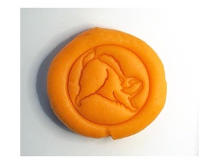 Plastiliin Mīci 120g, oranž