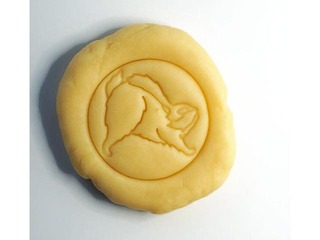 Play dough Mīci 120g, yellow color