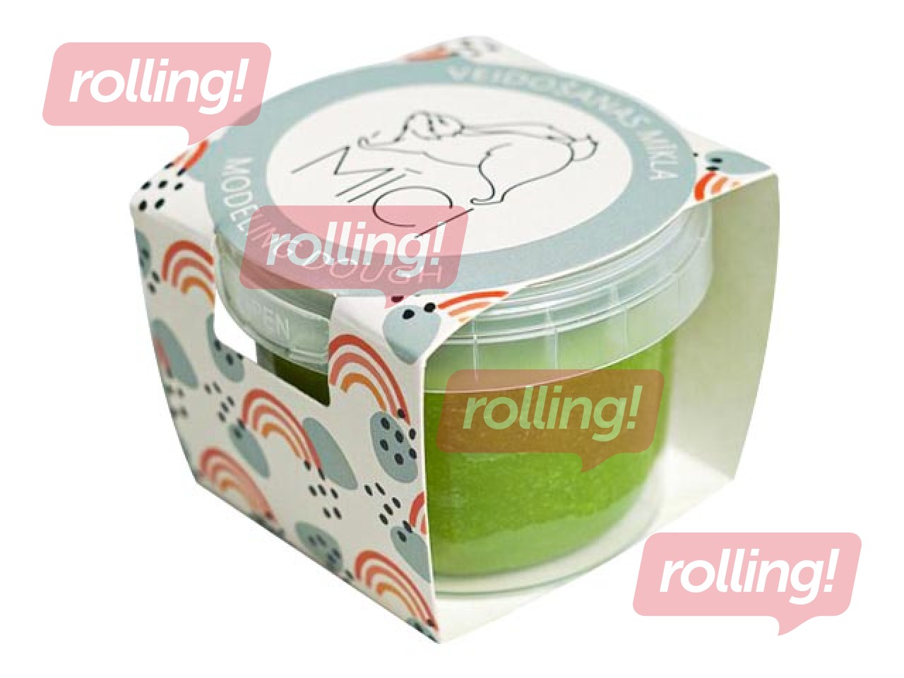 Plastiliin Mīci 120 g, roheline