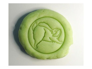 Play dough Mīci 120g, light green color