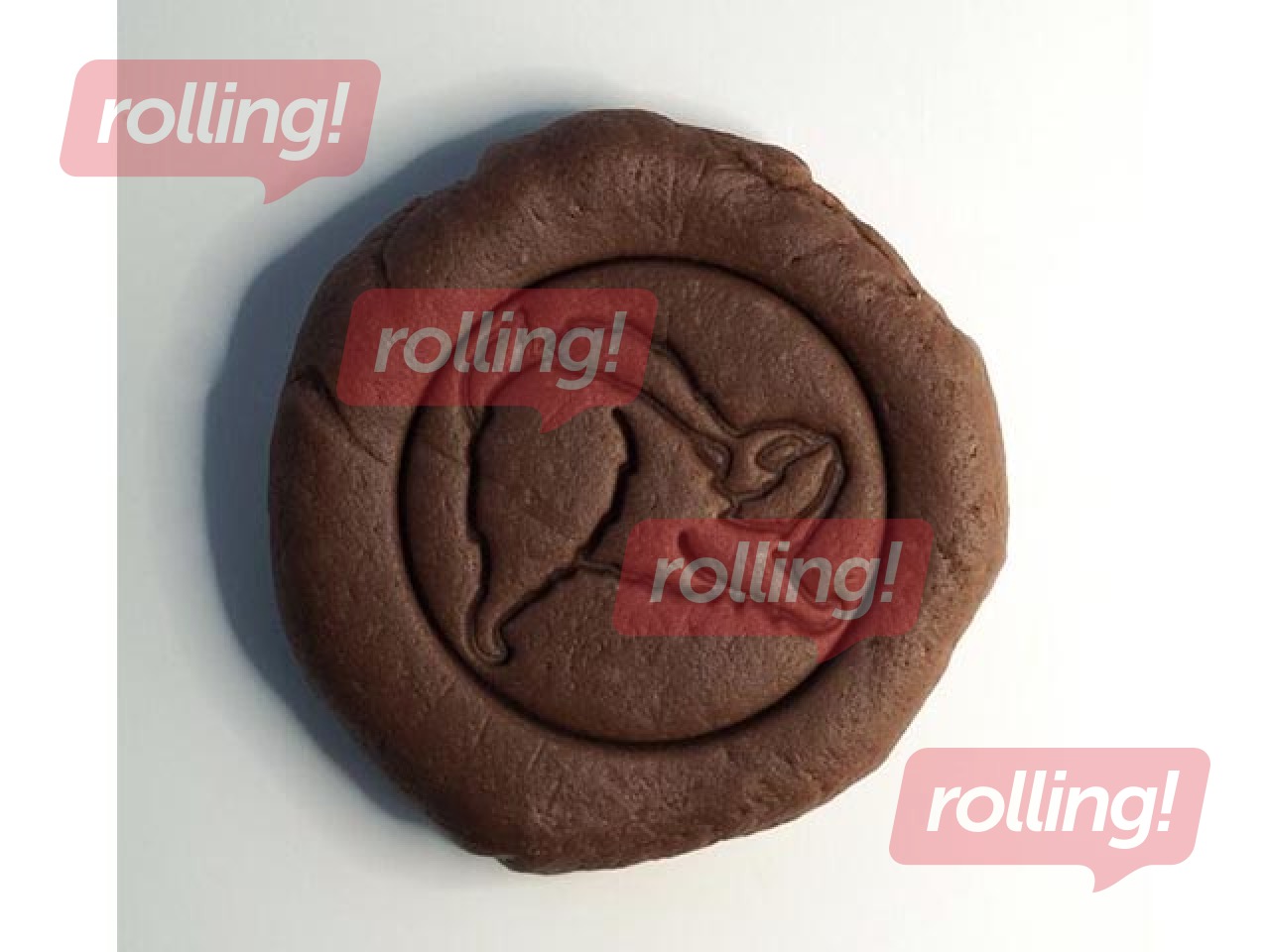 Plastilīns - modelēšanas masa Mīci, 120g, brūna krāsa