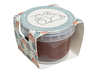 Play dough Mīci 120g, brown color