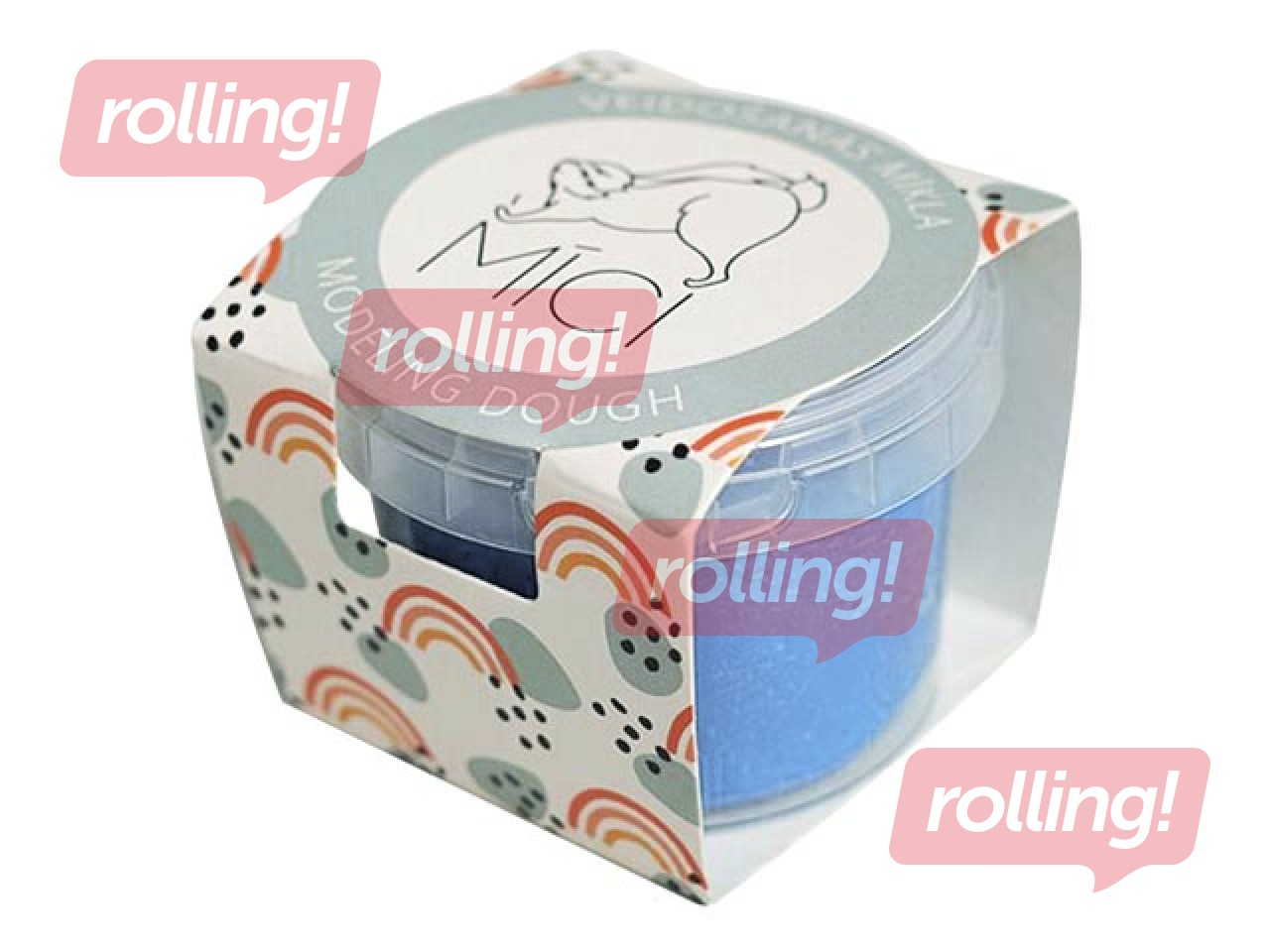 Plastiliin Mīci 120 g, helesinine